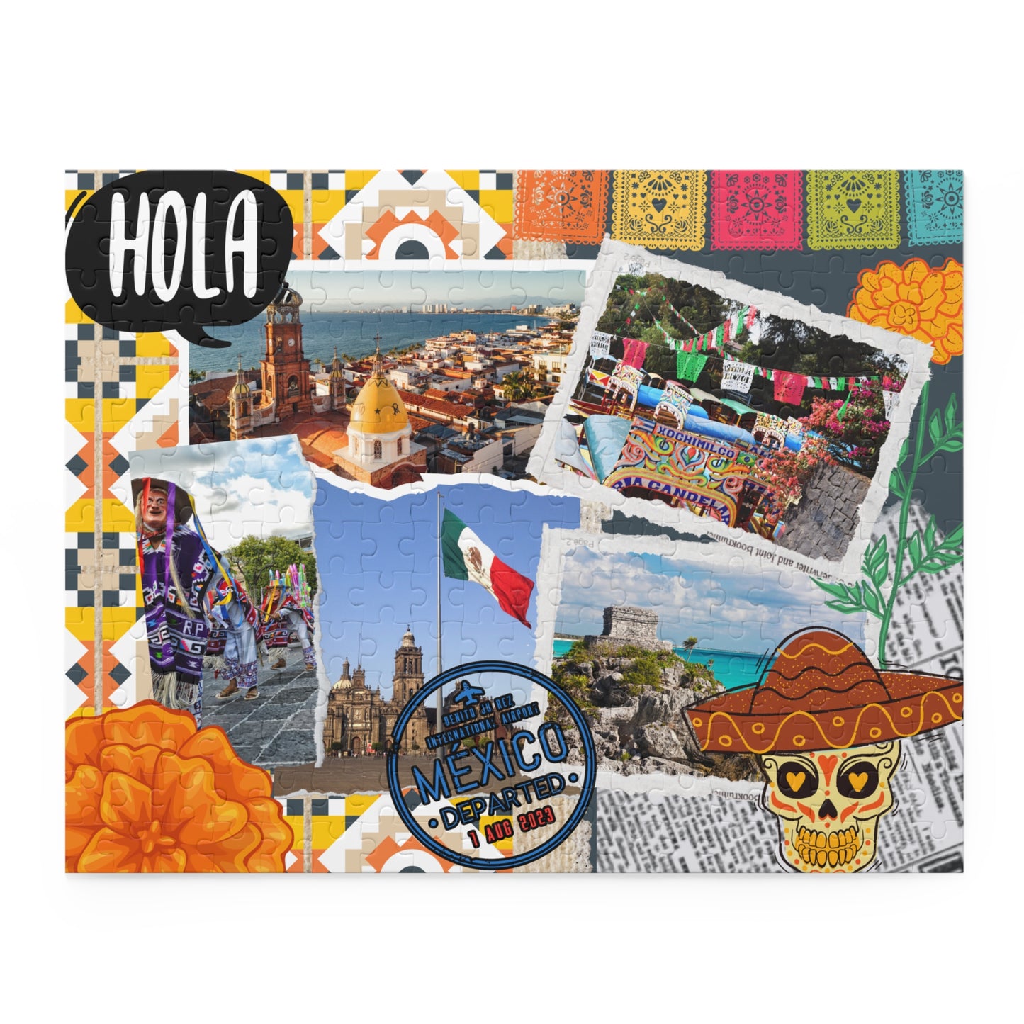 Passport Puzzle- Mexico 🇲🇽