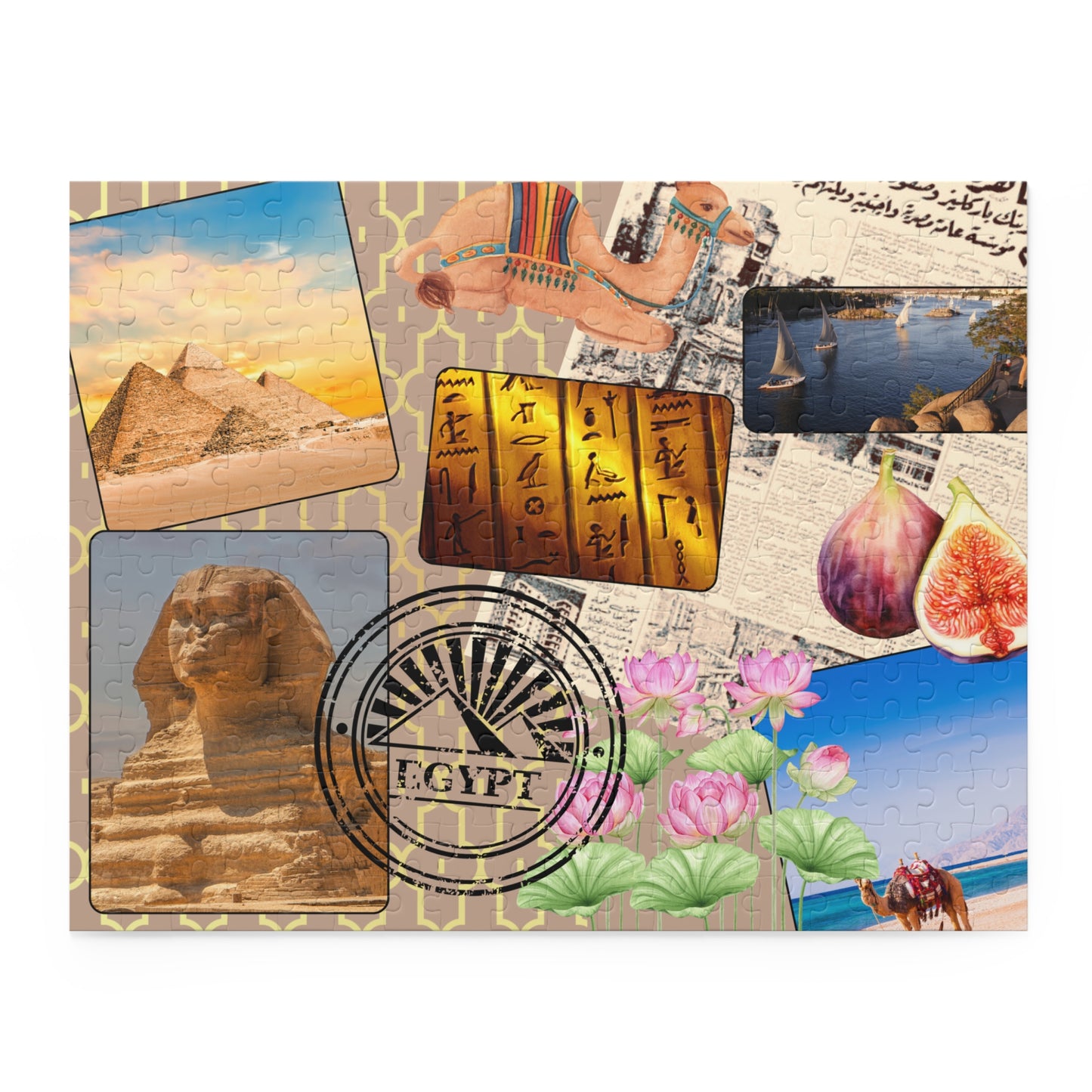 Passport Puzzle- Egypt 🇪🇬